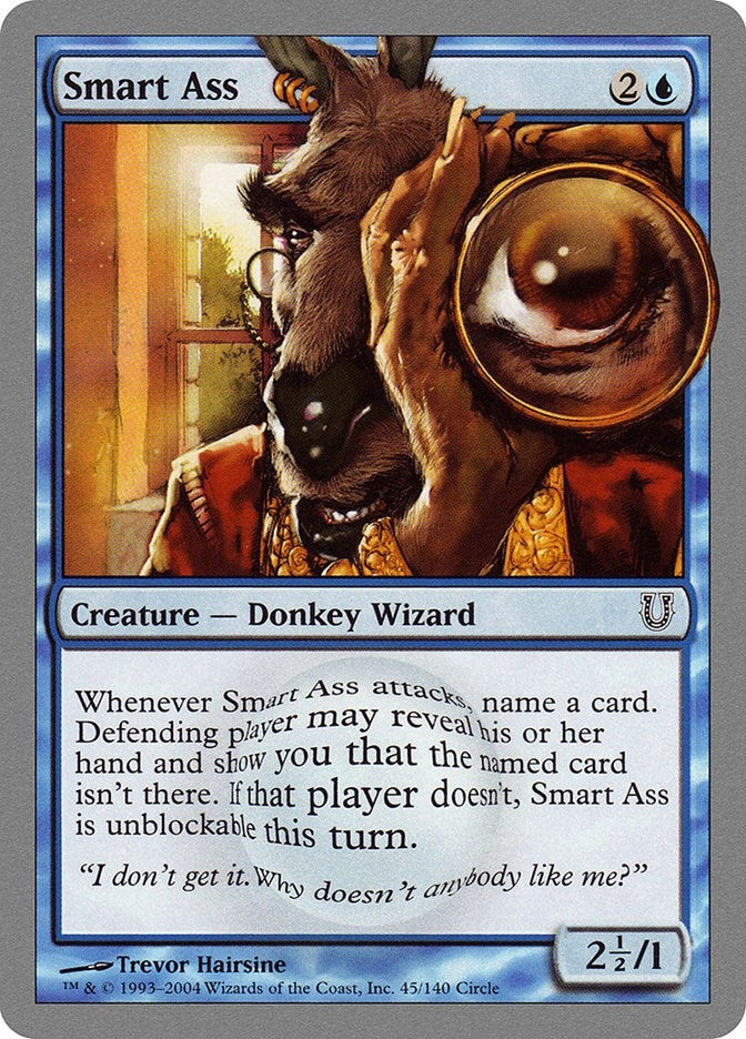 Image for Smart Ass (45) [Unhinged] - Magic: The Gathering