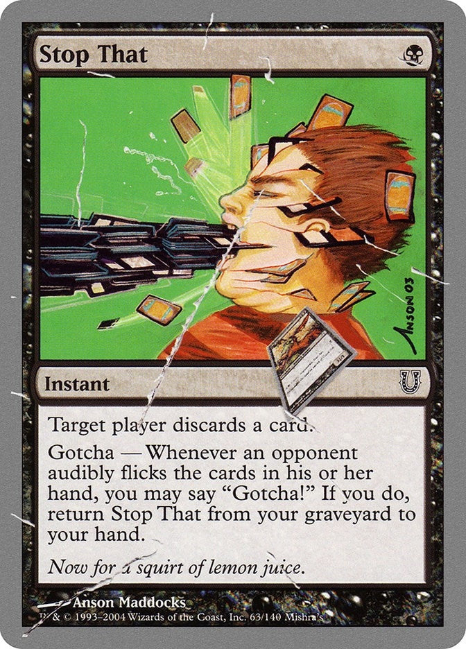 Image for Stop That (63) [Unhinged] - Magic: The Gathering