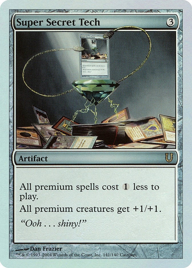 Image for Super Secret Tech (141) [Unhinged] - Magic: The Gathering