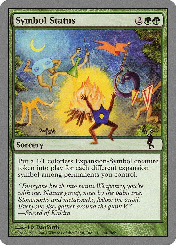 Image for Symbol Status (114) [Unhinged] - Magic: The Gathering