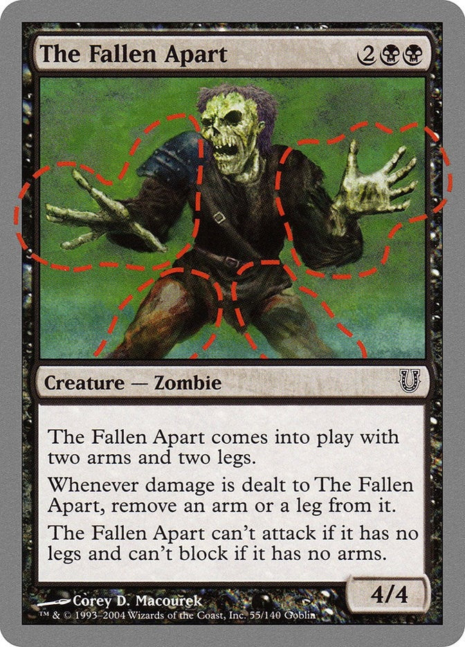 Image for The Fallen Apart (55) [Unhinged] - Magic: The Gathering