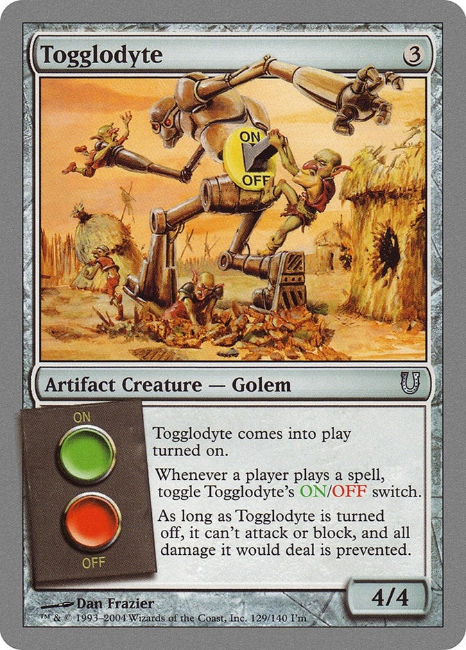 Image for Togglodyte (129) [Unhinged] - Magic: The Gathering