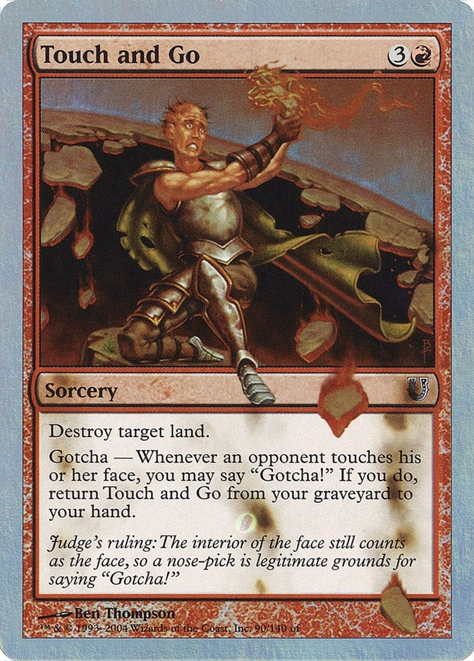 Image for Touch and Go (90) [Unhinged] - Magic: The Gathering
