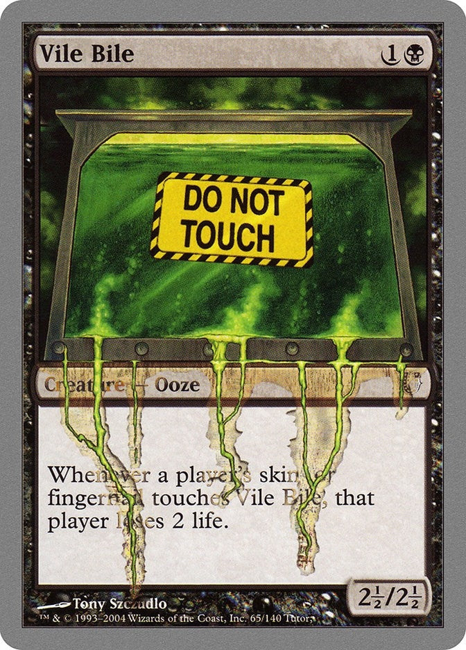 Image for Vile Bile (65) [Unhinged] - Magic: The Gathering