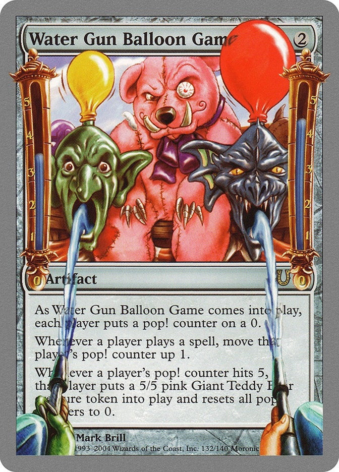 Image for Water Gun Balloon Game (132) [Unhinged] - Magic: The Gathering