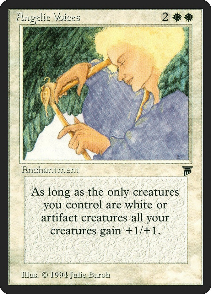Image for Angelic Voices [Legends] - Magic: The Gathering
