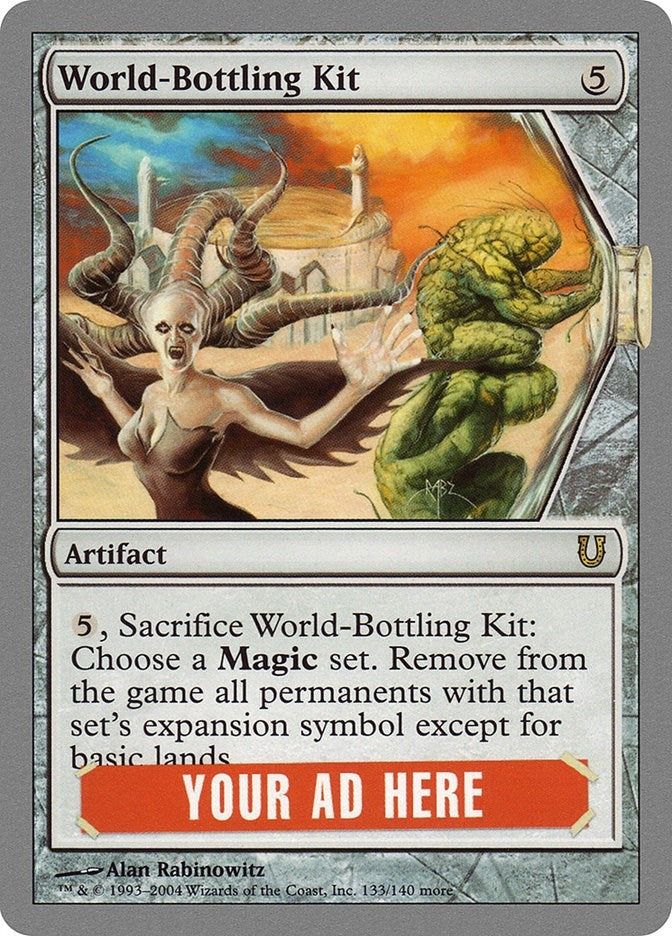 Image for World-Bottling Kit (133) [Unhinged] - Magic: The Gathering