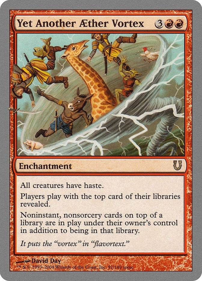 Image for Yet Another Aether Vortex (91) [Unhinged] - Magic: The Gathering