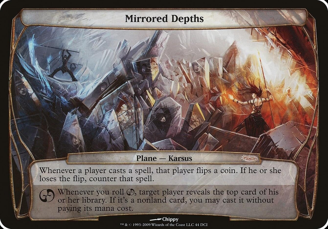 Image for Mirrored Depths (Gateway Promo) [Oversize Cards] - Magic: The Gathering