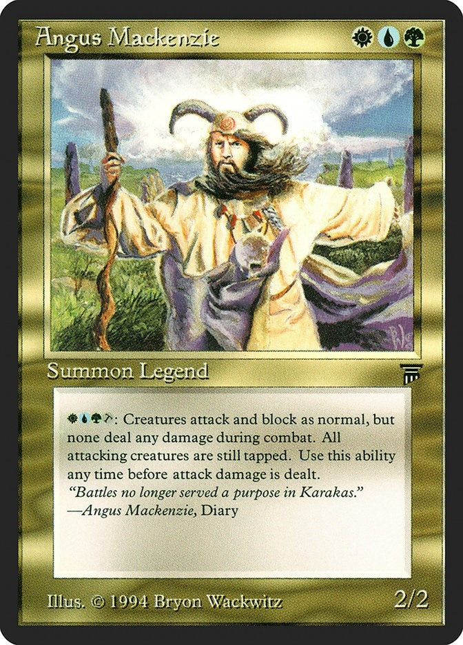 Image for Angus Mackenzie [Legends] - Magic: The Gathering