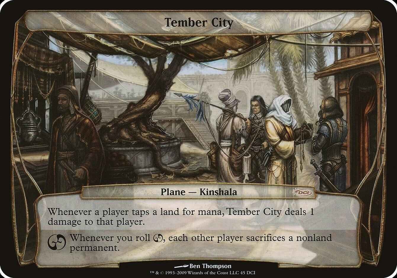 Image for Tember City (WPN Promo) (45) [Oversize Cards] - Magic: The Gathering