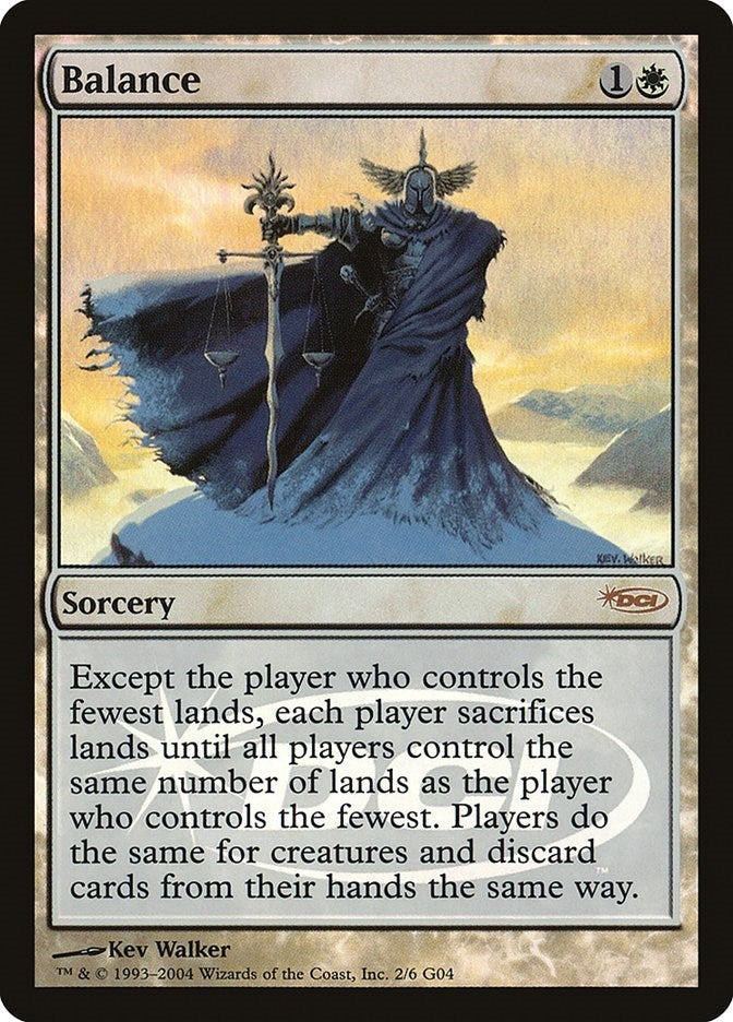 Image for Balance (2) [Judge Promos] - Magic: The Gathering