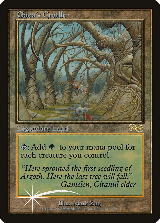 Image for Gaea's Cradle (321) [Judge Promos] - Magic: The Gathering