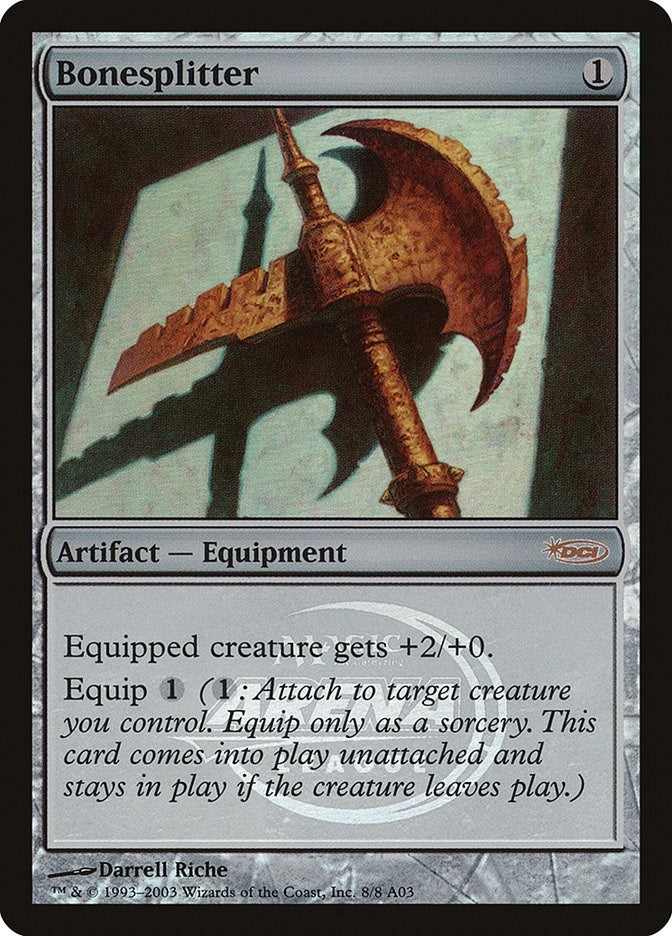 Image for Bonesplitter (8) [Arena Promos] - Magic: The Gathering
