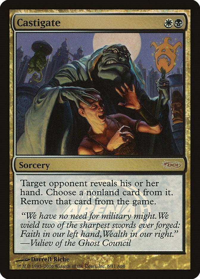 Image for Castigate (6) [Arena Promos] - Magic: The Gathering