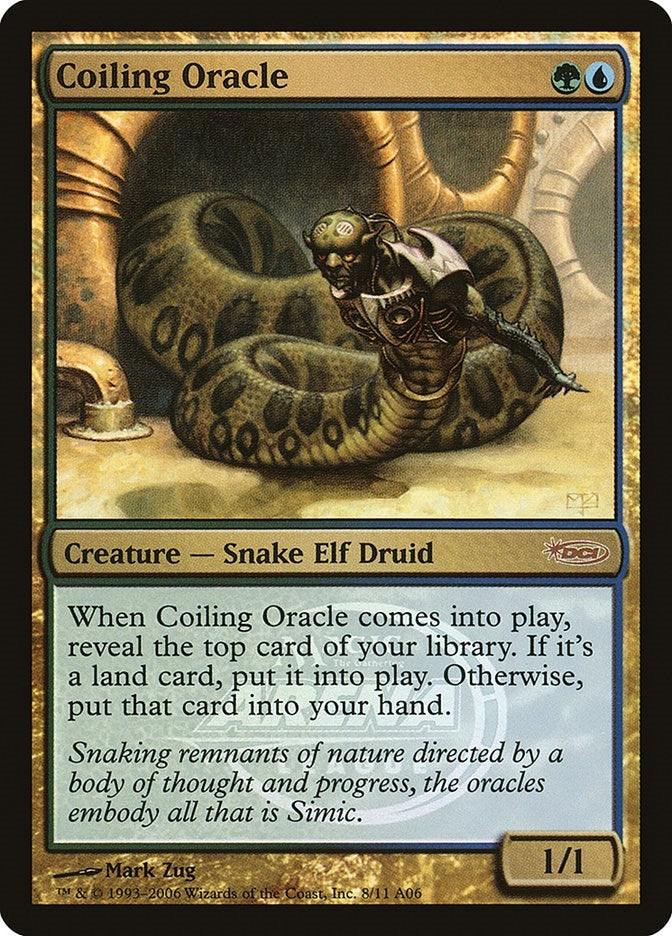 Image for Coiling Oracle (8) [Arena Promos] - Magic: The Gathering