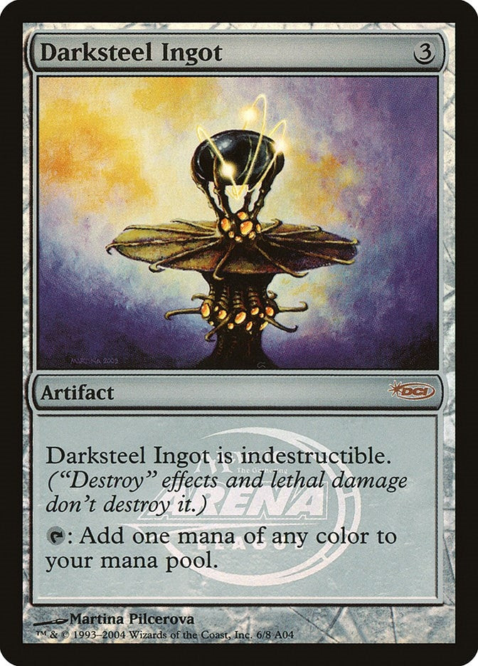 Image for Darksteel Ingot (6) [Arena Promos] - Magic: The Gathering