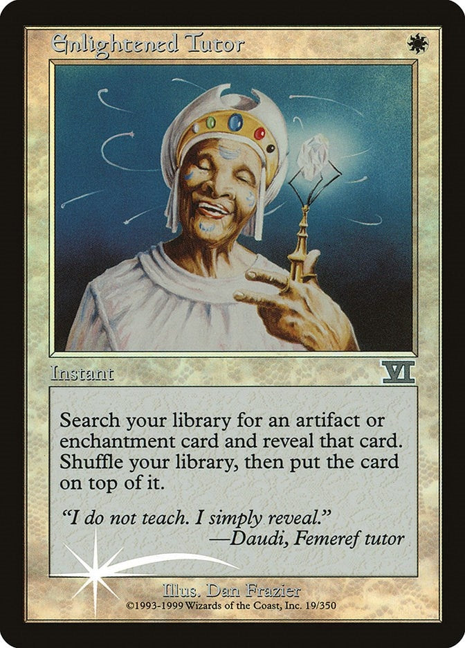 Image for Enlightened Tutor (19) [Arena Promos] - Magic: The Gathering