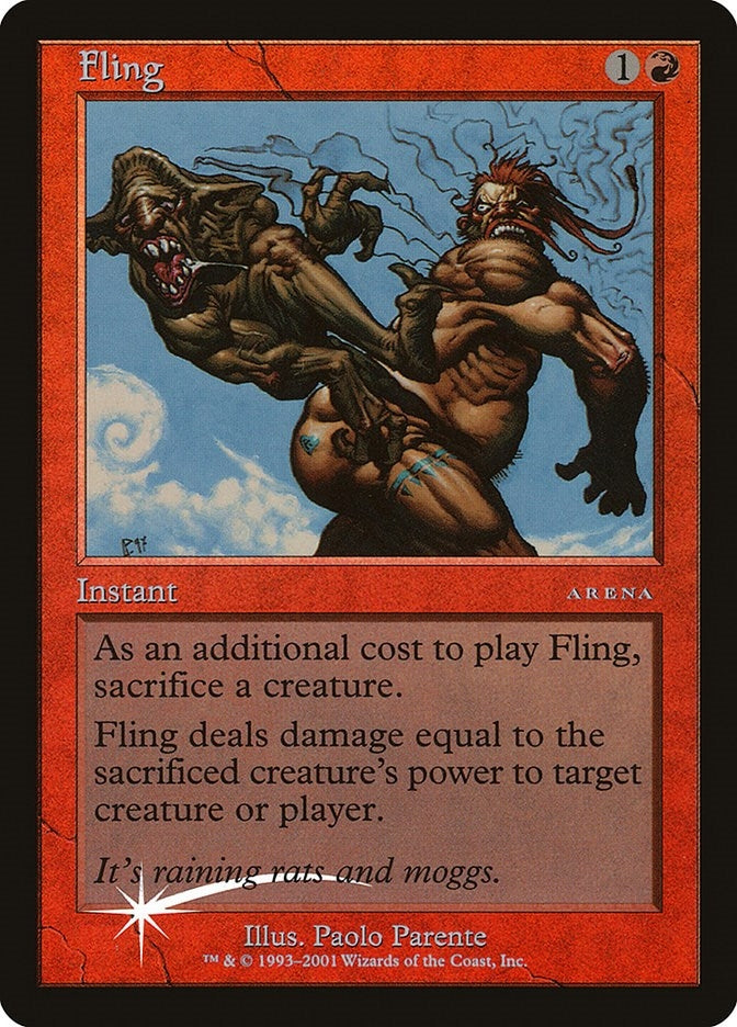 Image for Fling [Arena Promos] - Magic: The Gathering
