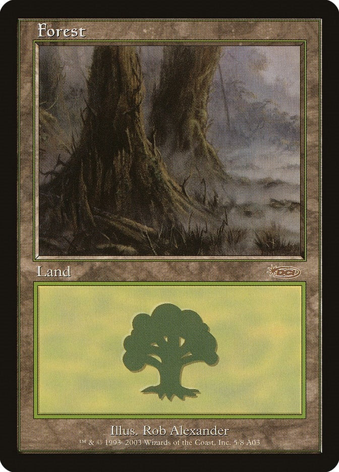Image for Forest (2003) (5) [Arena Promos] - Magic: The Gathering