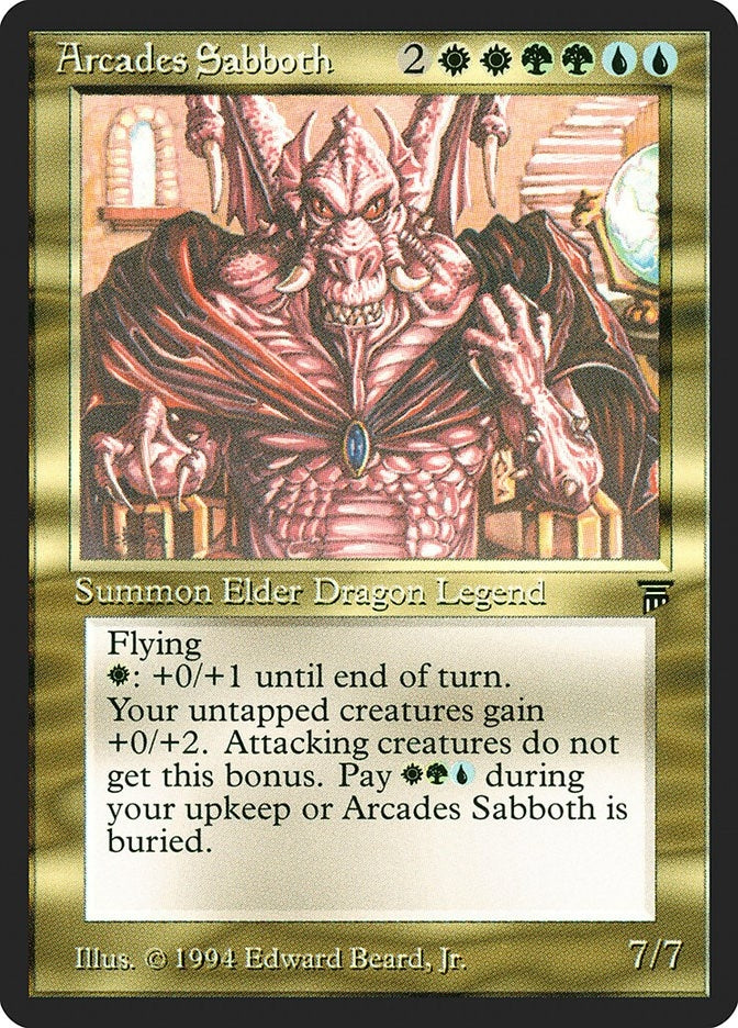 Image for Arcades Sabboth [Legends] - Magic: The Gathering