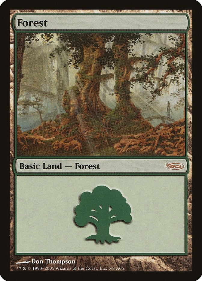 Image for Forest (2005) (5) [Arena Promos] - Magic: The Gathering
