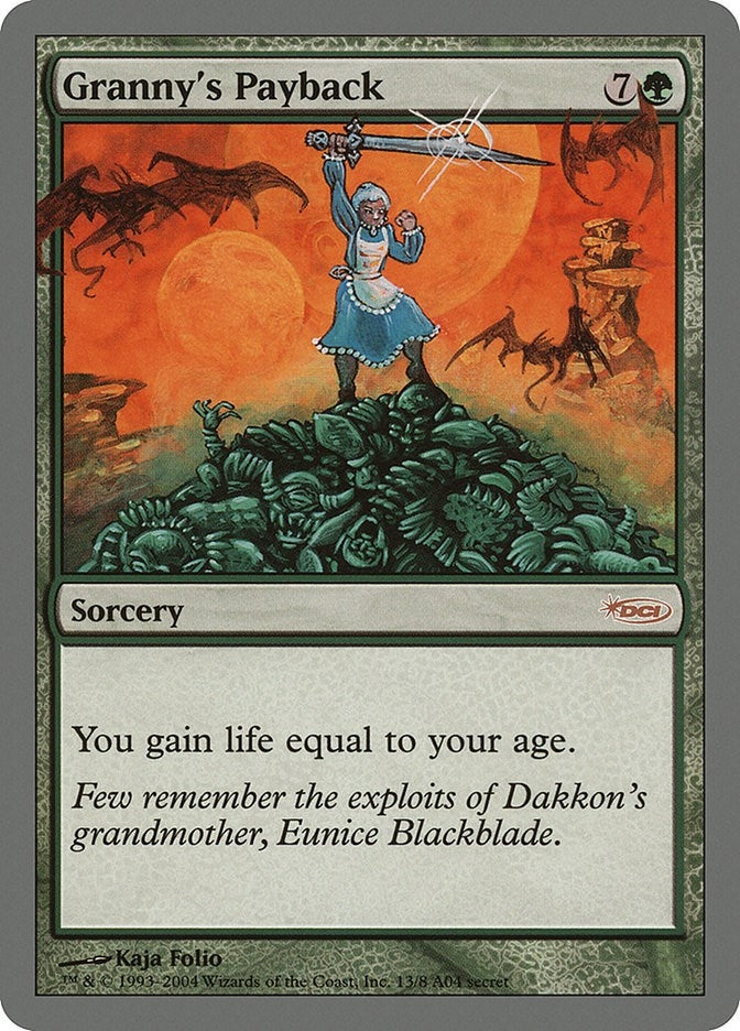 Image for Granny's Payback (13) [Arena Promos] - Magic: The Gathering
