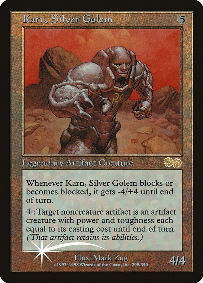 Image for Karn, Silver Golem (298) [Arena Promos] - Magic: The Gathering