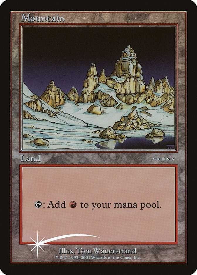 Image for Mountain (2001) [Arena Promos] - Magic: The Gathering
