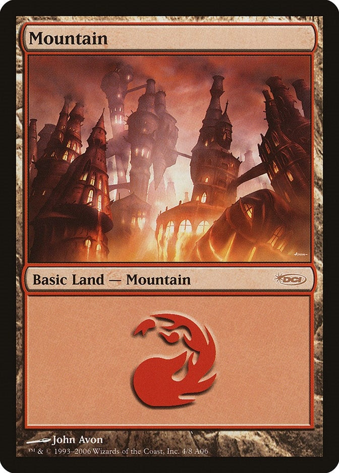Image for Mountain (2006) (4) [Arena Promos] - Magic: The Gathering