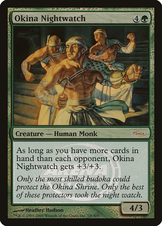 Image for Okina Nightwatch (7) [Arena Promos] - Magic: The Gathering