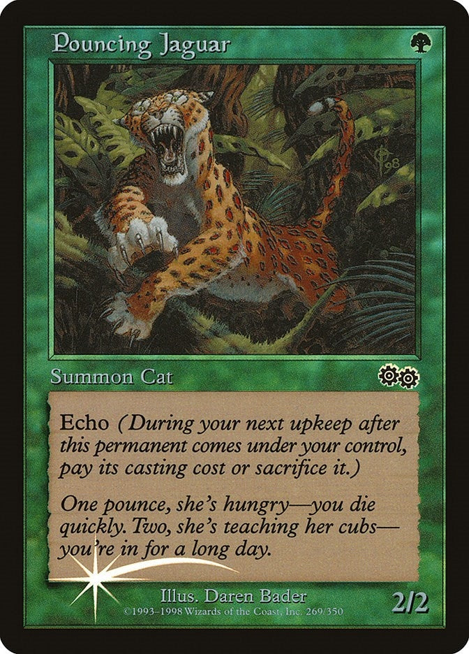 Image for Pouncing Jaguar (269) [Arena Promos] - Magic: The Gathering