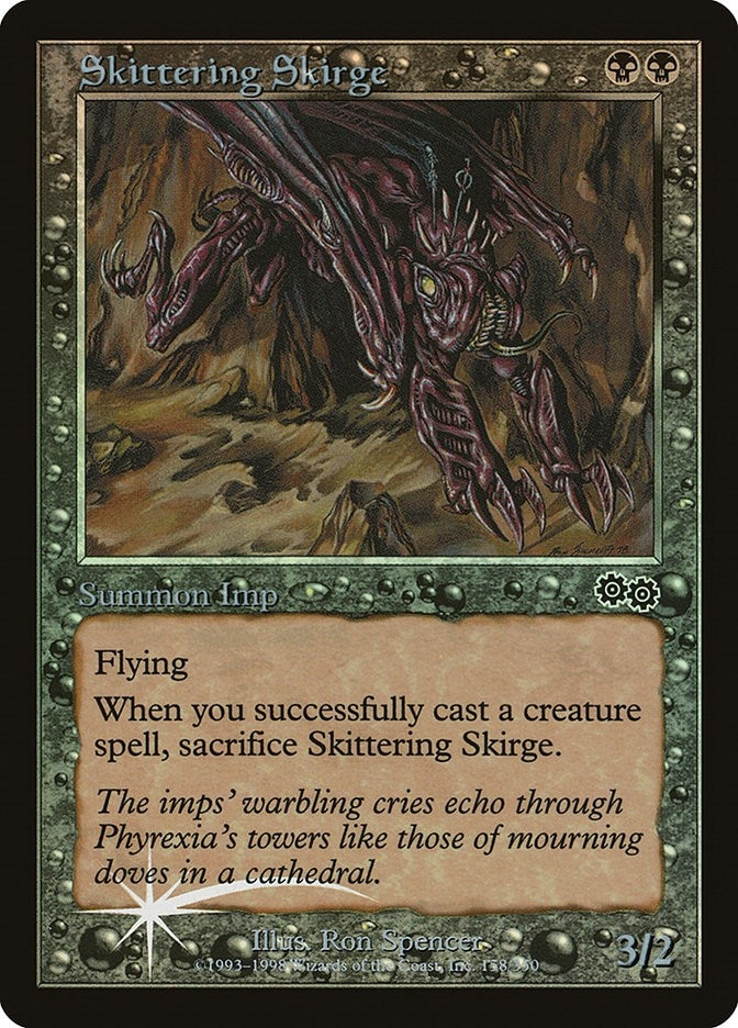 Image for Skittering Skirge (4) [Arena Promos] - Magic: The Gathering