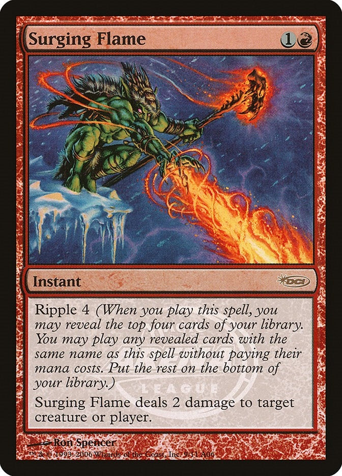 Image for Surging Flame (9) [Arena Promos] - Magic: The Gathering
