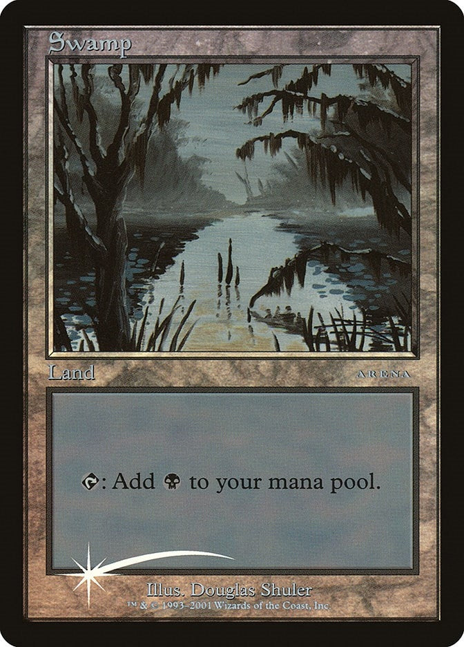 Image for Swamp (2001) [Arena Promos] - Magic: The Gathering