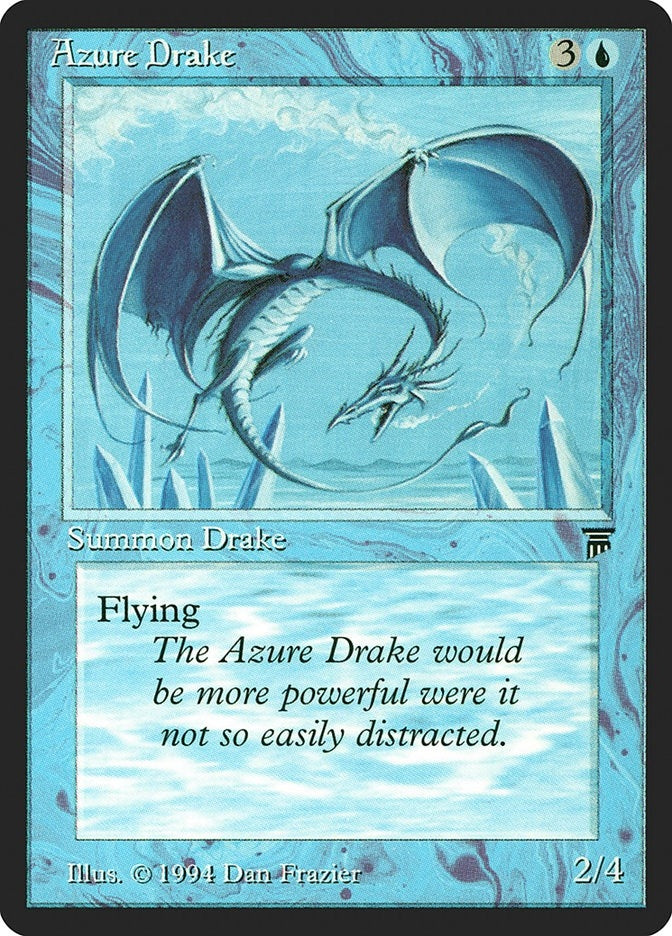 Image for Azure Drake [Legends] - Magic: The Gathering