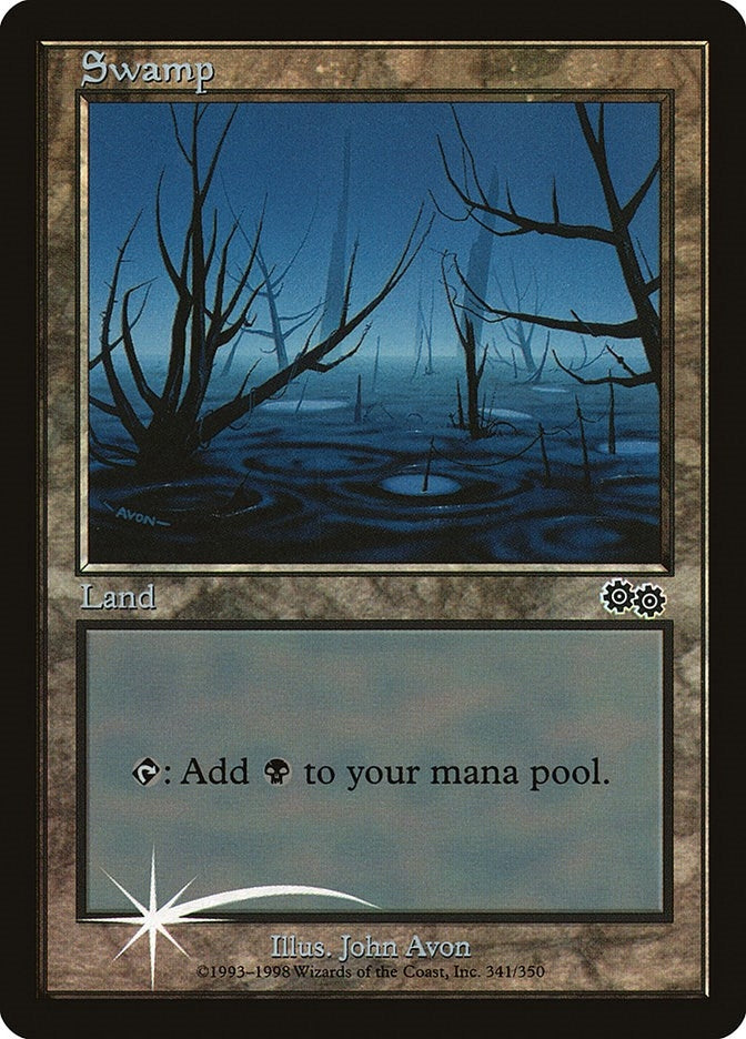 Image for Swamp (1999) (341) [Arena Promos] - Magic: The Gathering