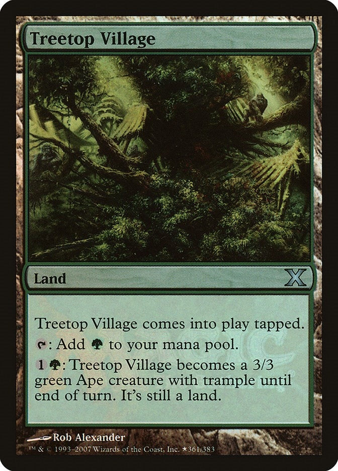 Image for Treetop Village (2) [WPN & Gateway Promos] - Magic: The Gathering