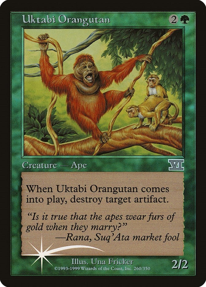 Image for Uktabi Orangutan (260) [Arena Promos] - Magic: The Gathering