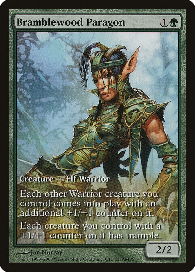 Image for Bramblewood Paragon (11) [Champs Promos] - Magic: The Gathering