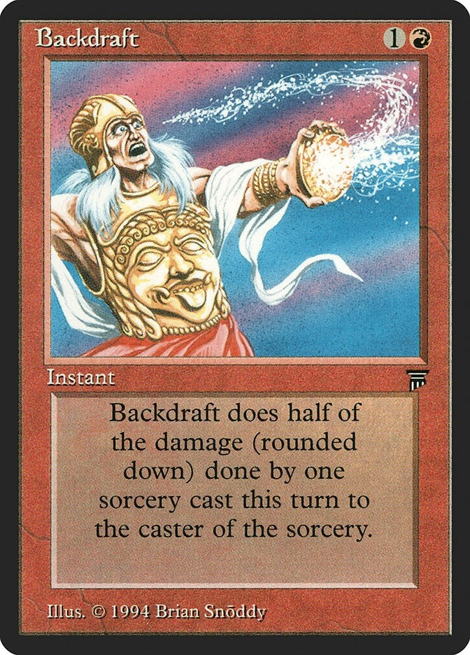 Image for Backdraft [Legends] - Magic: The Gathering