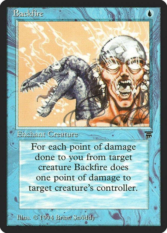 Image for Backfire [Legends] - Magic: The Gathering