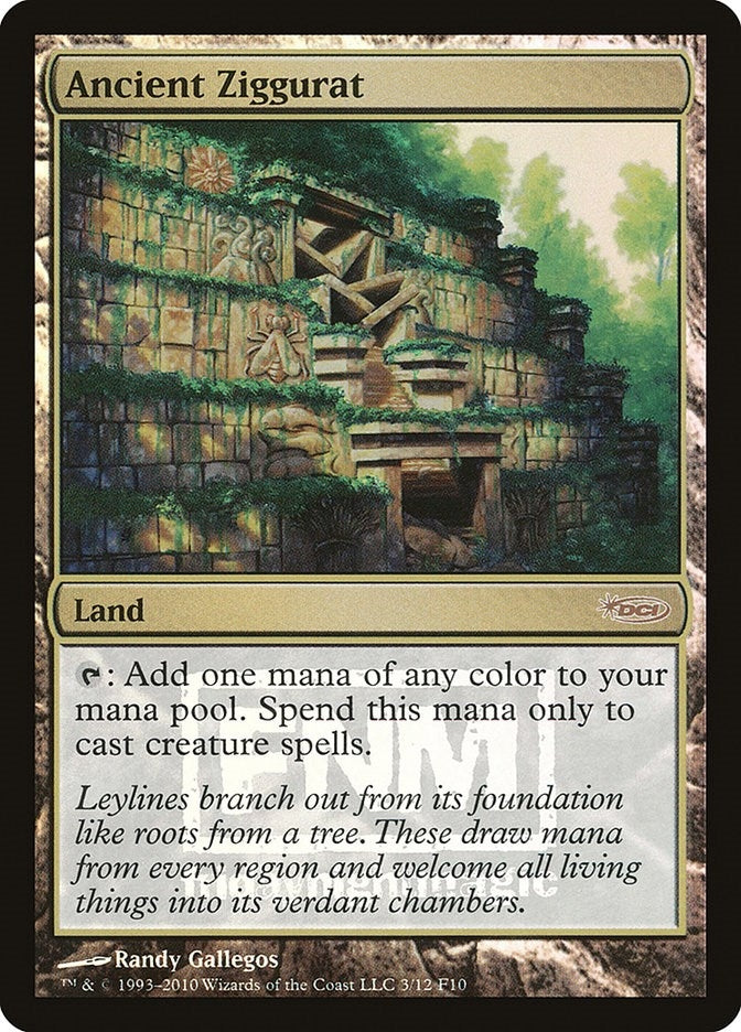 Image for Ancient Ziggurat (3) [FNM Promos] - Magic: The Gathering