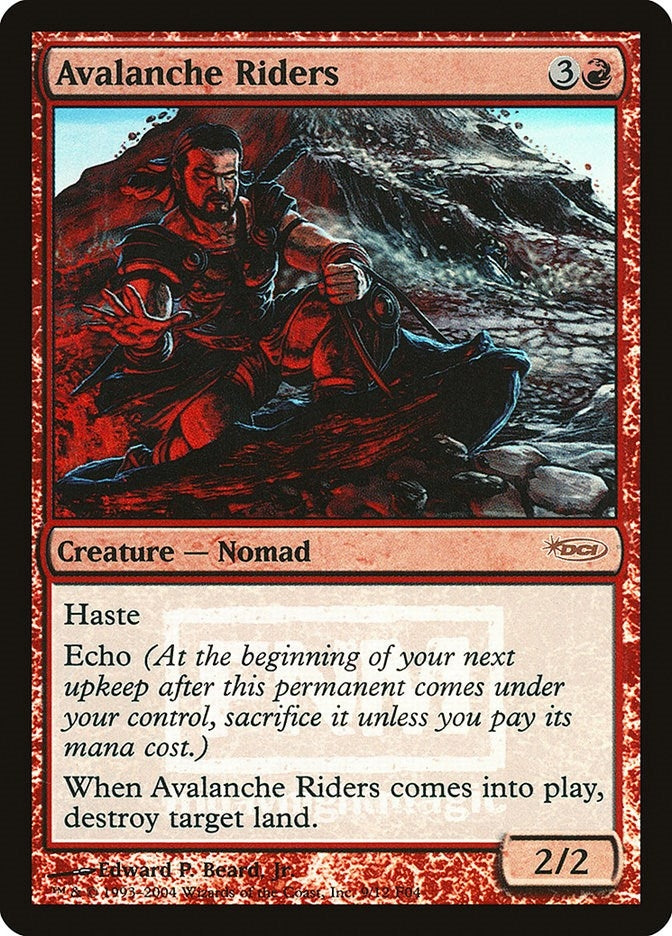 Image for Avalanche Riders (9) [FNM Promos] - Magic: The Gathering