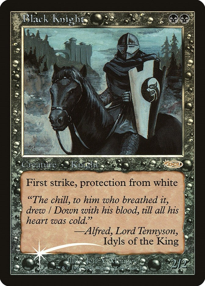 Image for Black Knight [FNM Promos] - Magic: The Gathering