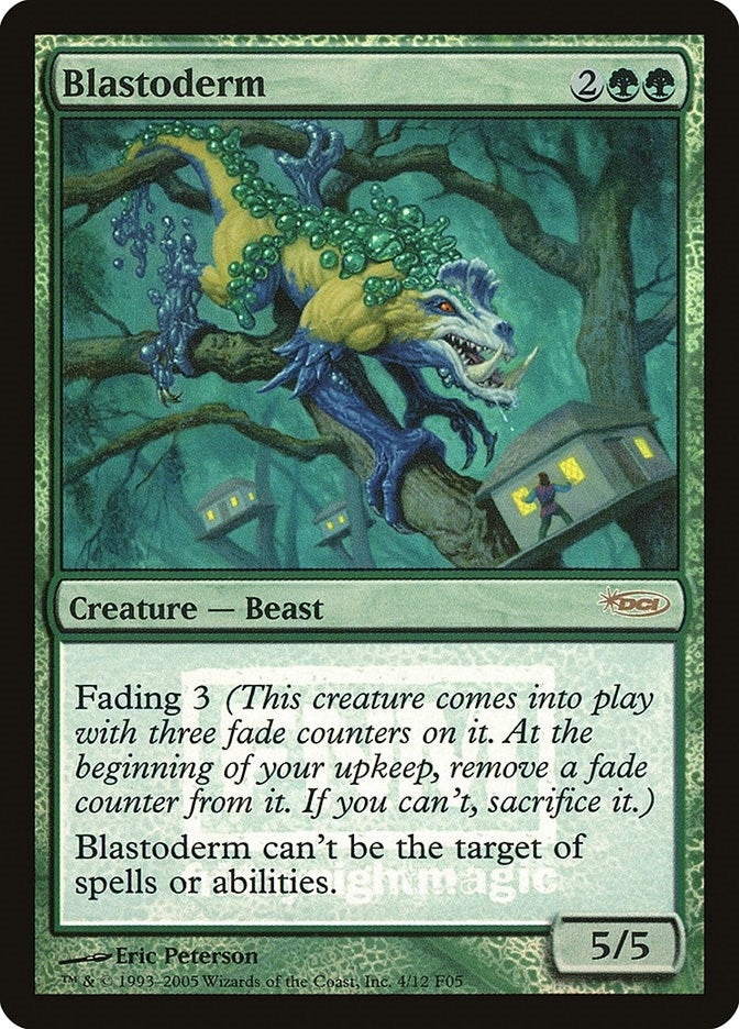 Image for Blastoderm (4) [FNM Promos] - Magic: The Gathering