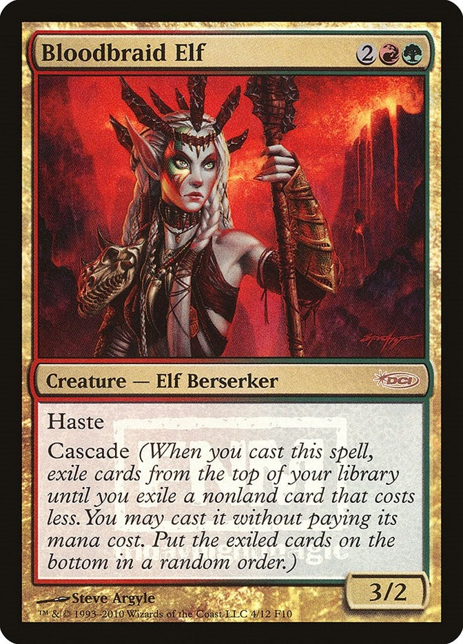 Image for Bloodbraid Elf (4) [FNM Promos] - Magic: The Gathering