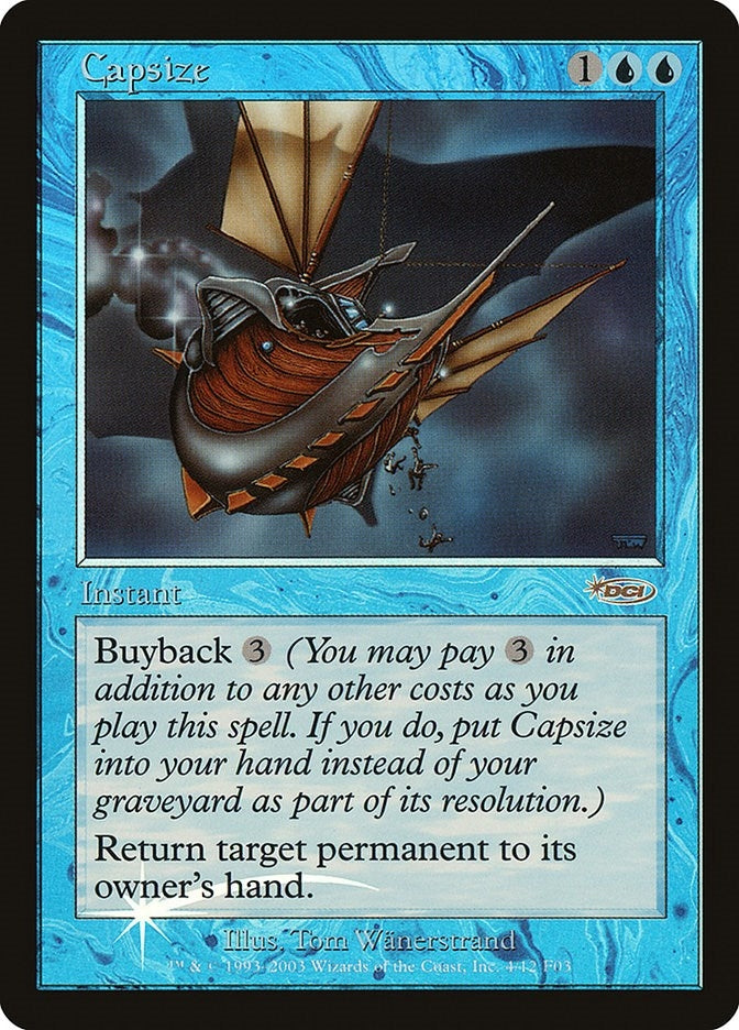 Image for Capsize (4) [FNM Promos] - Magic: The Gathering