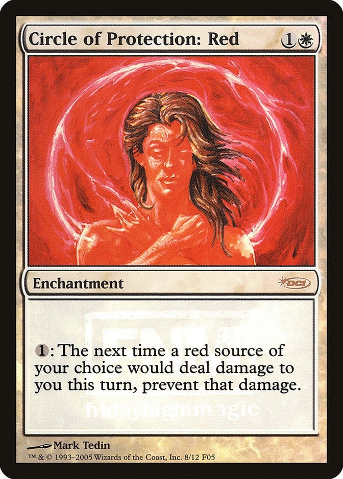 Image for Circle of Protection: Red (8) [FNM Promos] - Magic: The Gathering