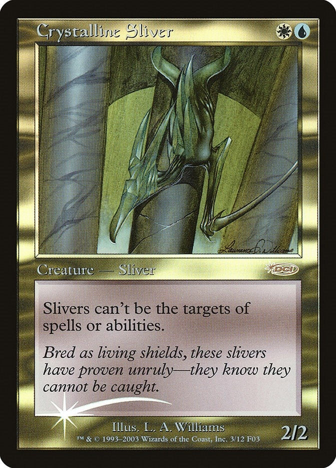 Image for Crystalline Sliver (3) [FNM Promos] - Magic: The Gathering